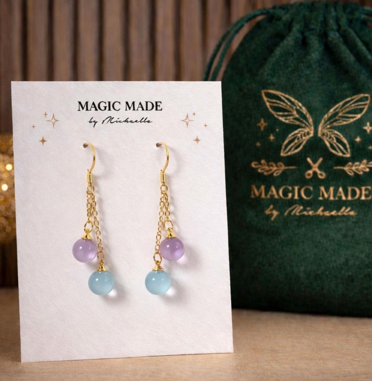 "Aurora Orbs" Earrings