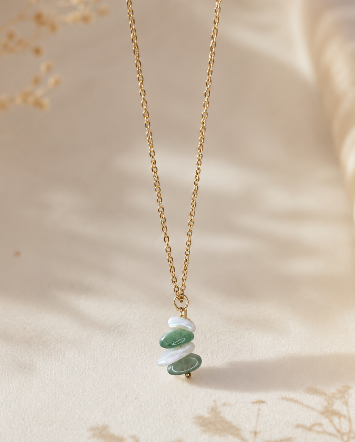 "Inner Balance" Stones Necklace