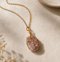 Blush Stone Necklace - Dhekelia Beach, Larnaca