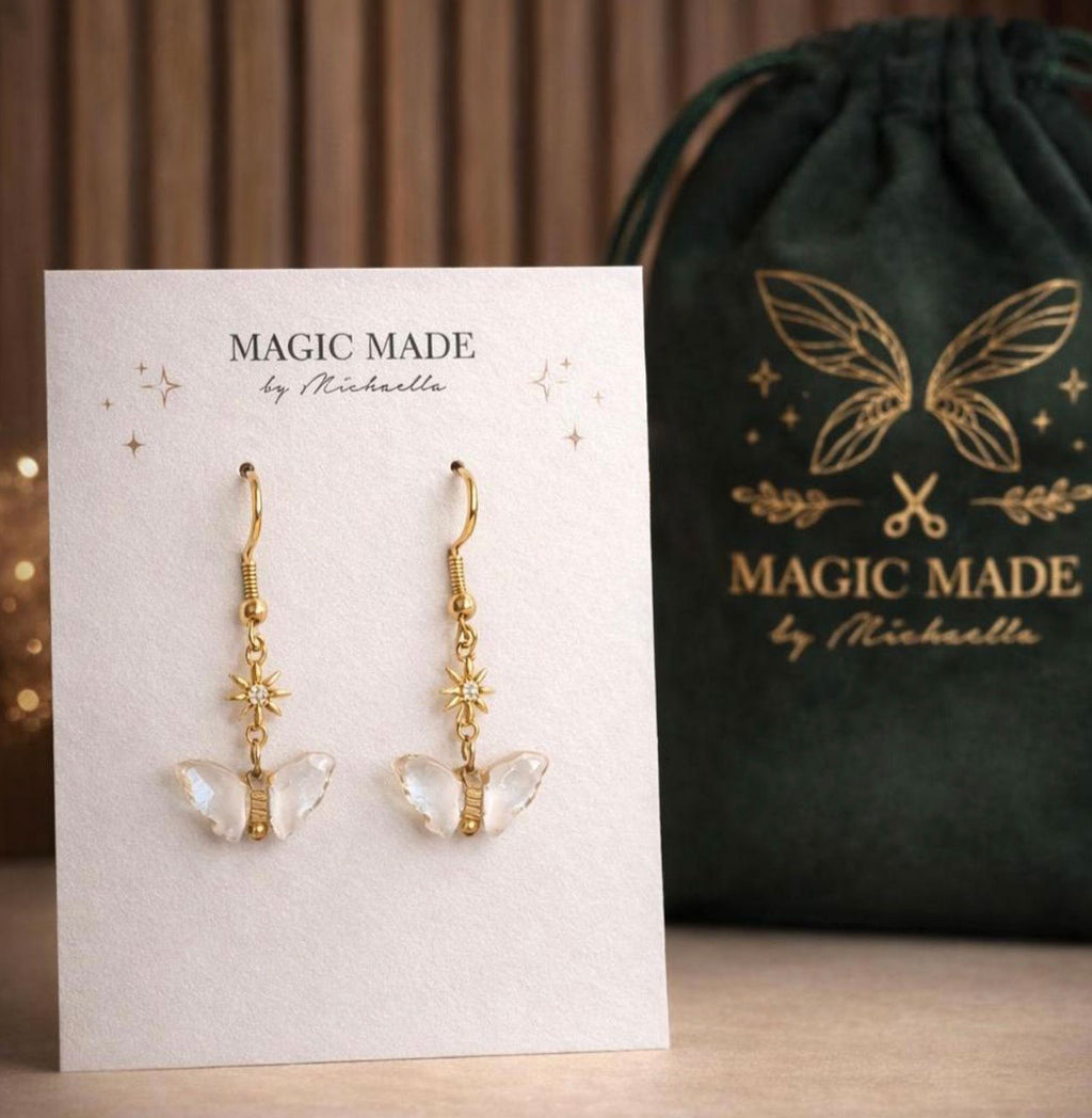 "Celestial Butterflies" Earrings