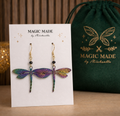 "Whimsy Dragonflies" Earrings