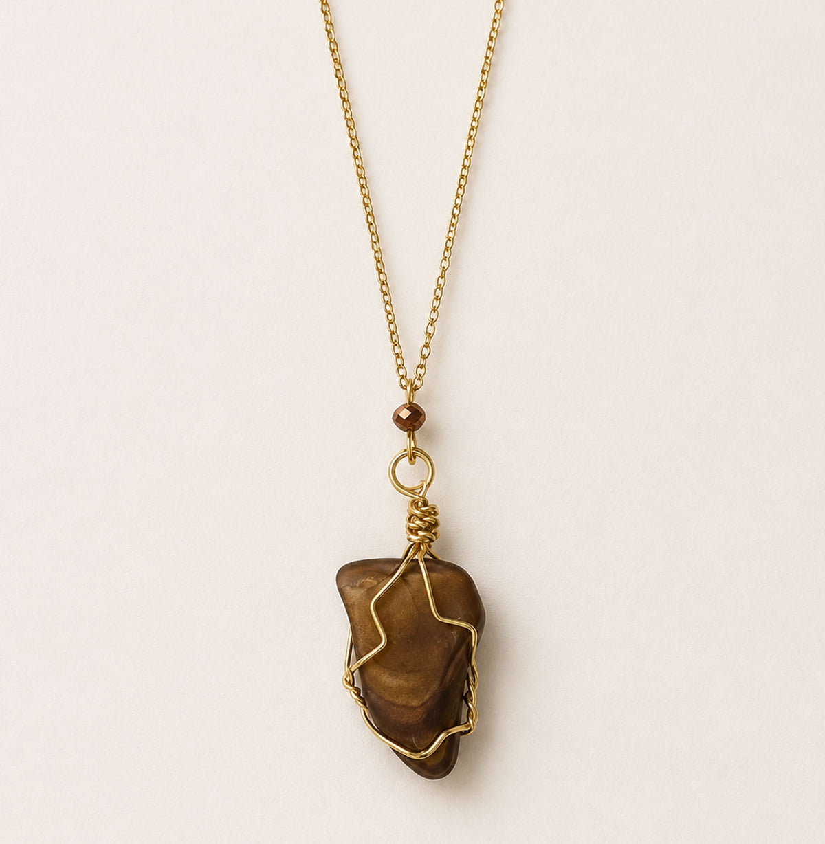"Earth" Beachstone Necklace - Protaras, Famagusta