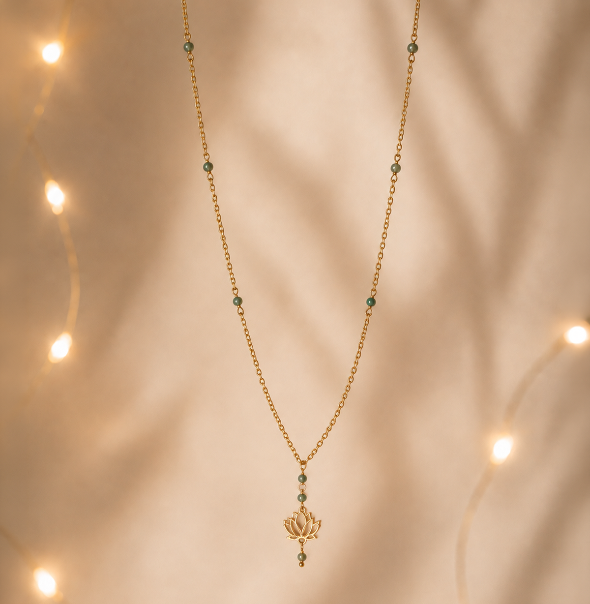 "Inner Confidence" Lotus Necklace