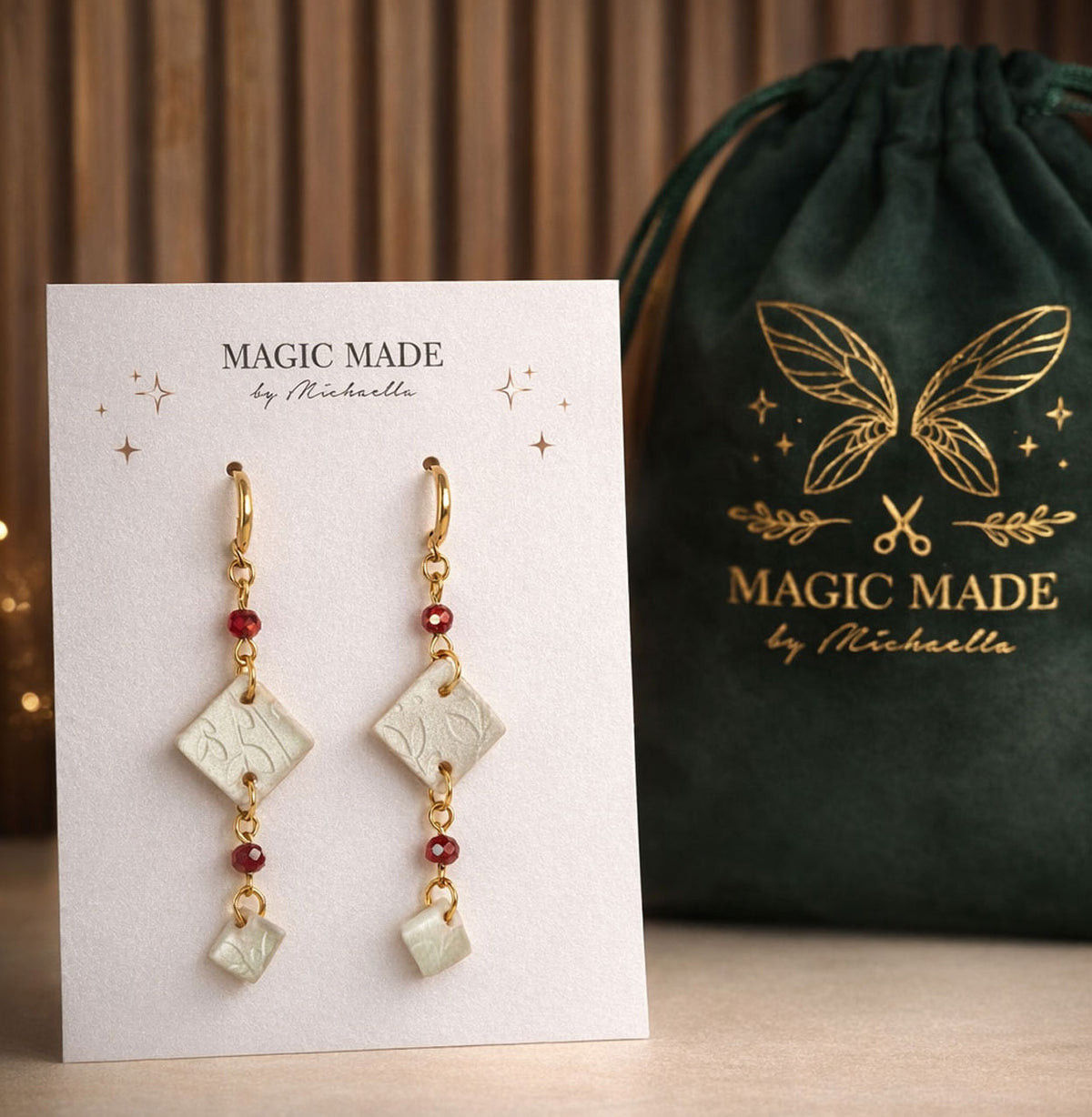 "Moonlit Garden" Earrings