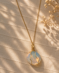 Opal Healing Crystal Necklace