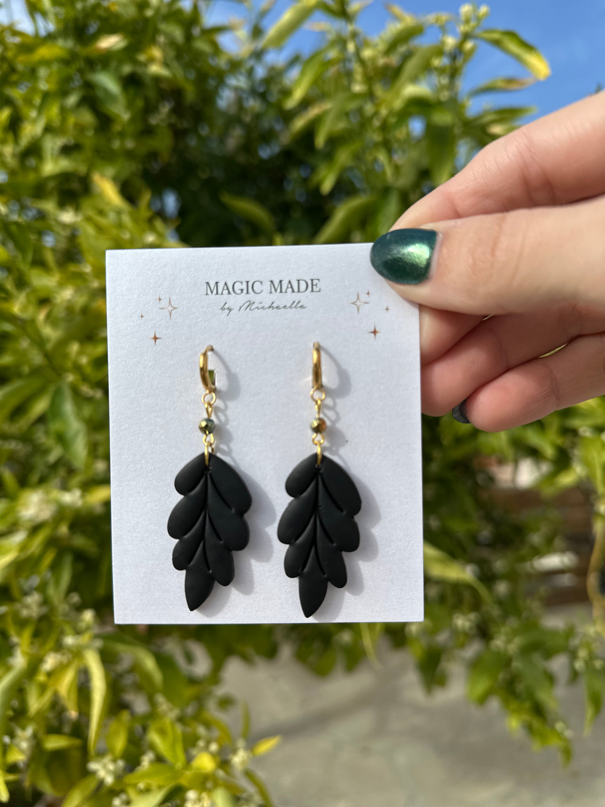 "Night Bloom" Earrings