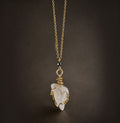 Moonwashed Stone Necklace - Kolossi, Limassol City