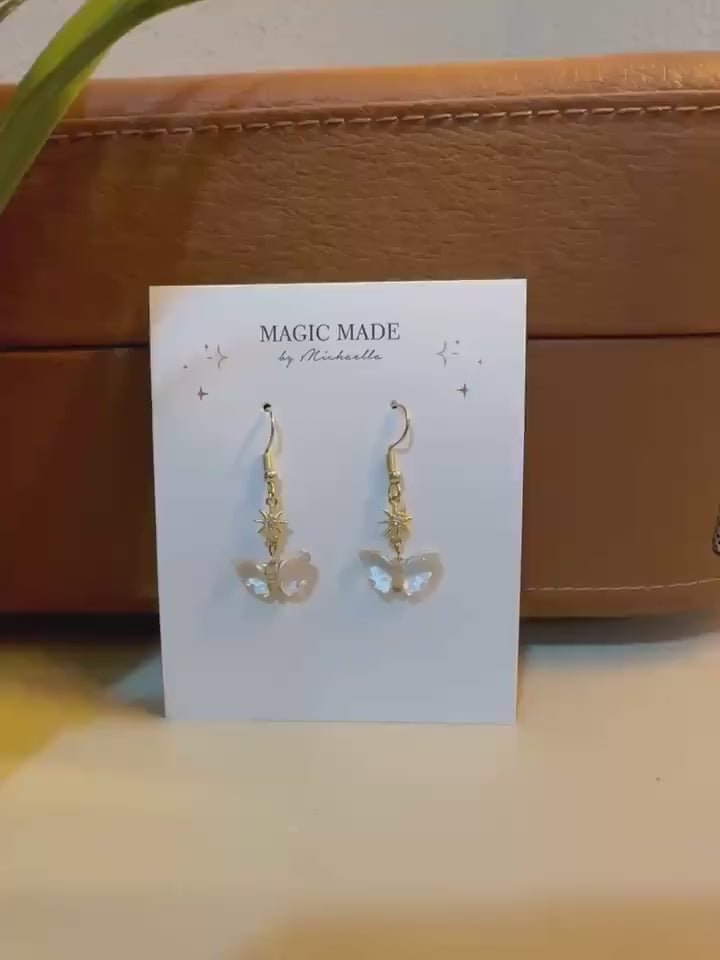 "Celestial Butterflies" Earrings